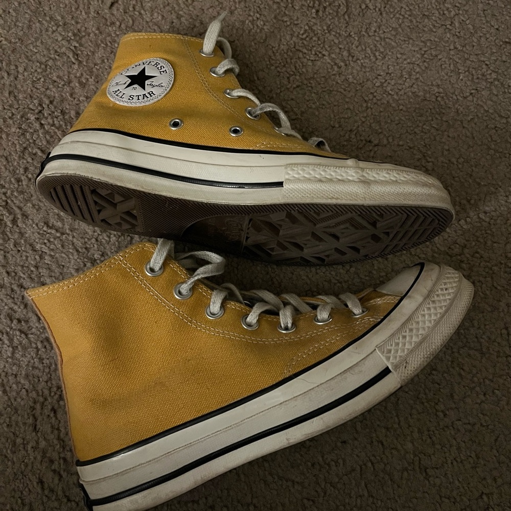 Yellow converse 70’s